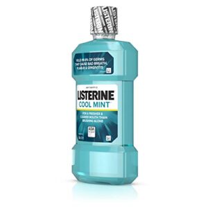 Listerine Antiseptic Mouthwash, 500ml Cool Mint Cool Mint (Pack of 3)