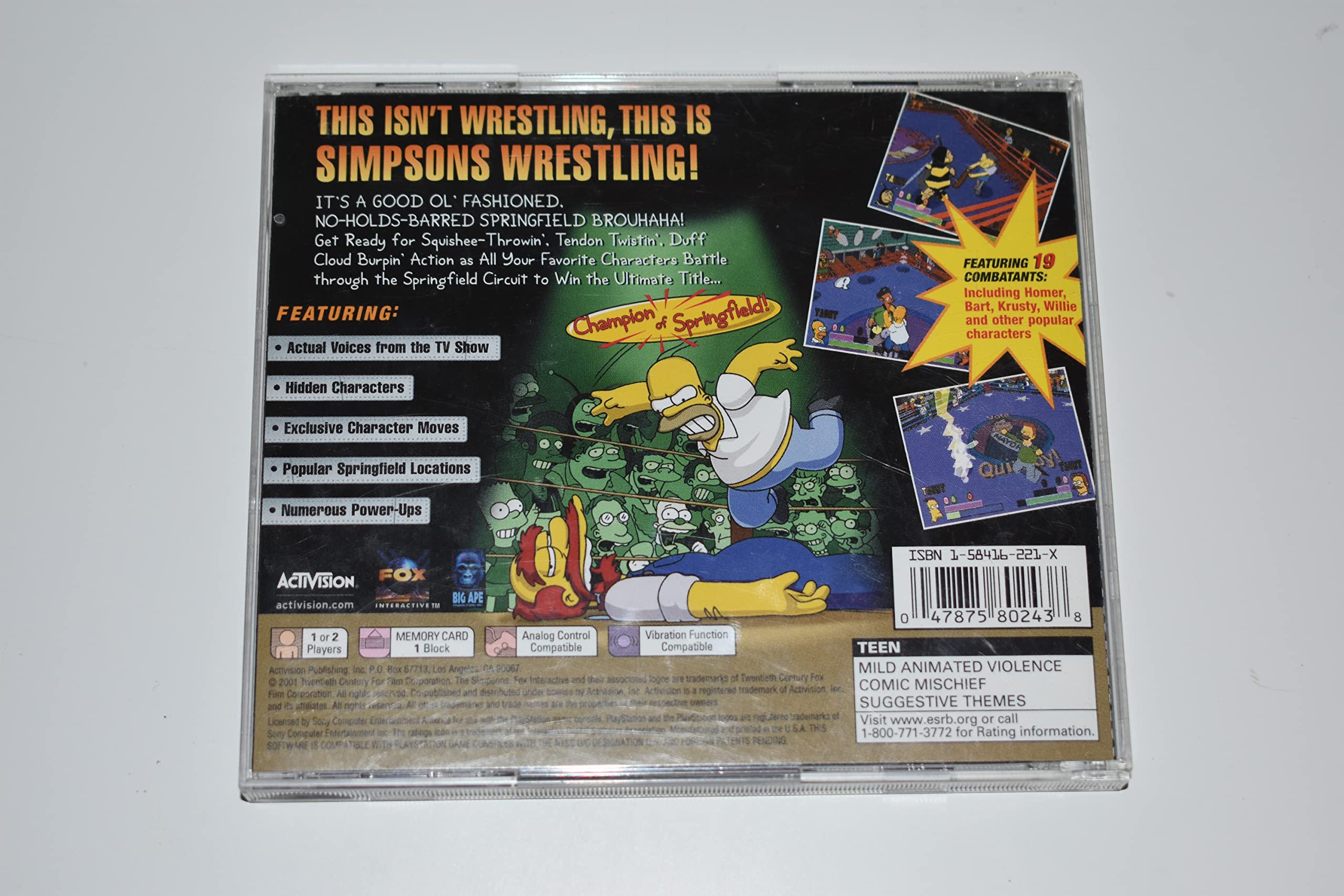 The Simpson's Wrestling