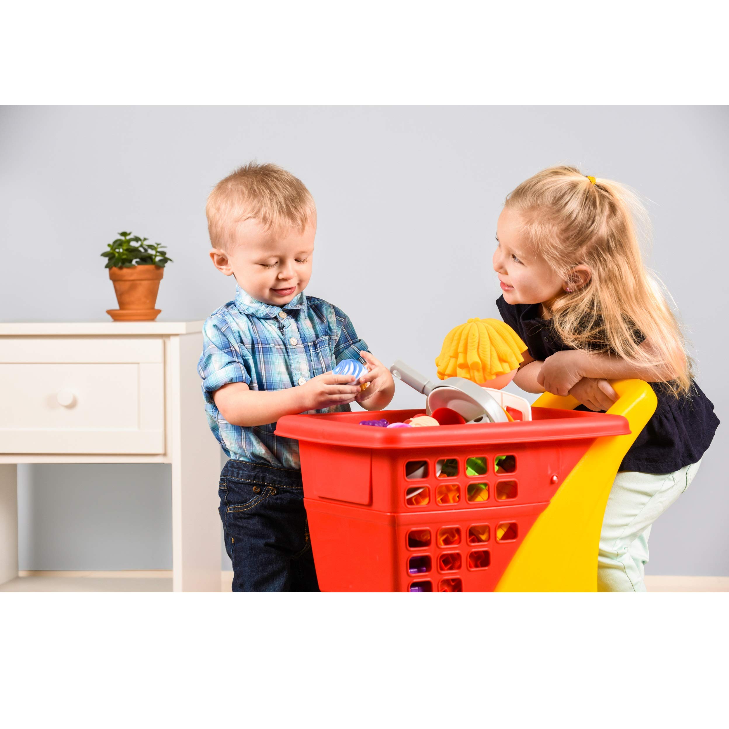 Little Tikes Shopping Cart - Yellow/Red