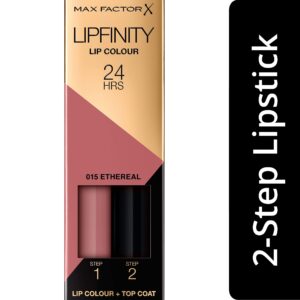 Max Factor Lipfinity Lipstick, Ethereal, 1 Set , 4.2 g