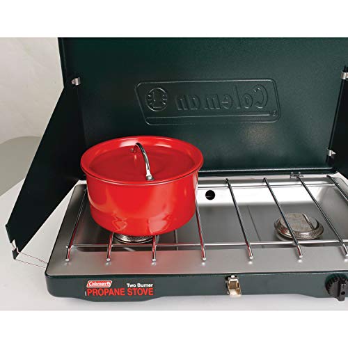 Coleman Gas Camping Stove | Classic Propane Stove, 2 Burner, 4.1 x 21.9 x 13.7 Inches