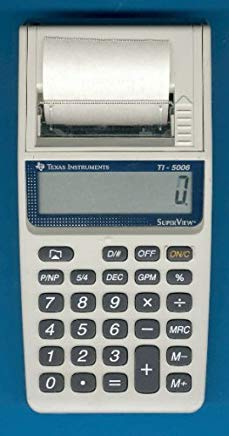 Texas Instruments TI-5006 Desktop Printing Calculator