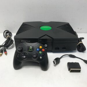 Microsoft Original Xbox Console with Controller, Power Supply, and AV Cable,Black