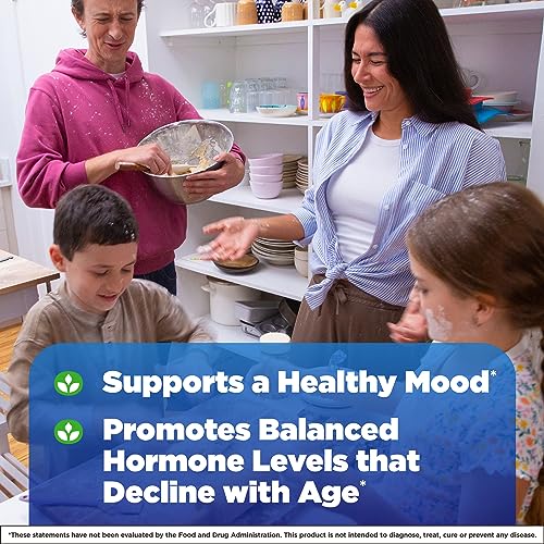 Natrol Mood & Stress DHEA 25mg With Calcium, Dietary Supplement for Balance of Certain Hormone Level and Mood Support, 300 Tablets, 300 Day Supply