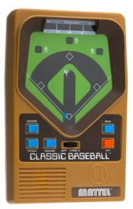 mattel classic baseball game