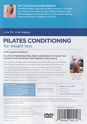 Pilates Conditioning for Weight Loss