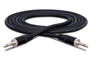 hosa skj-403 rean 1/4" ts pro speaker cable, 3 feet