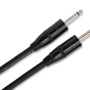 Hosa SKJ-403 REAN 1/4" TS Pro Speaker Cable, 3 Feet