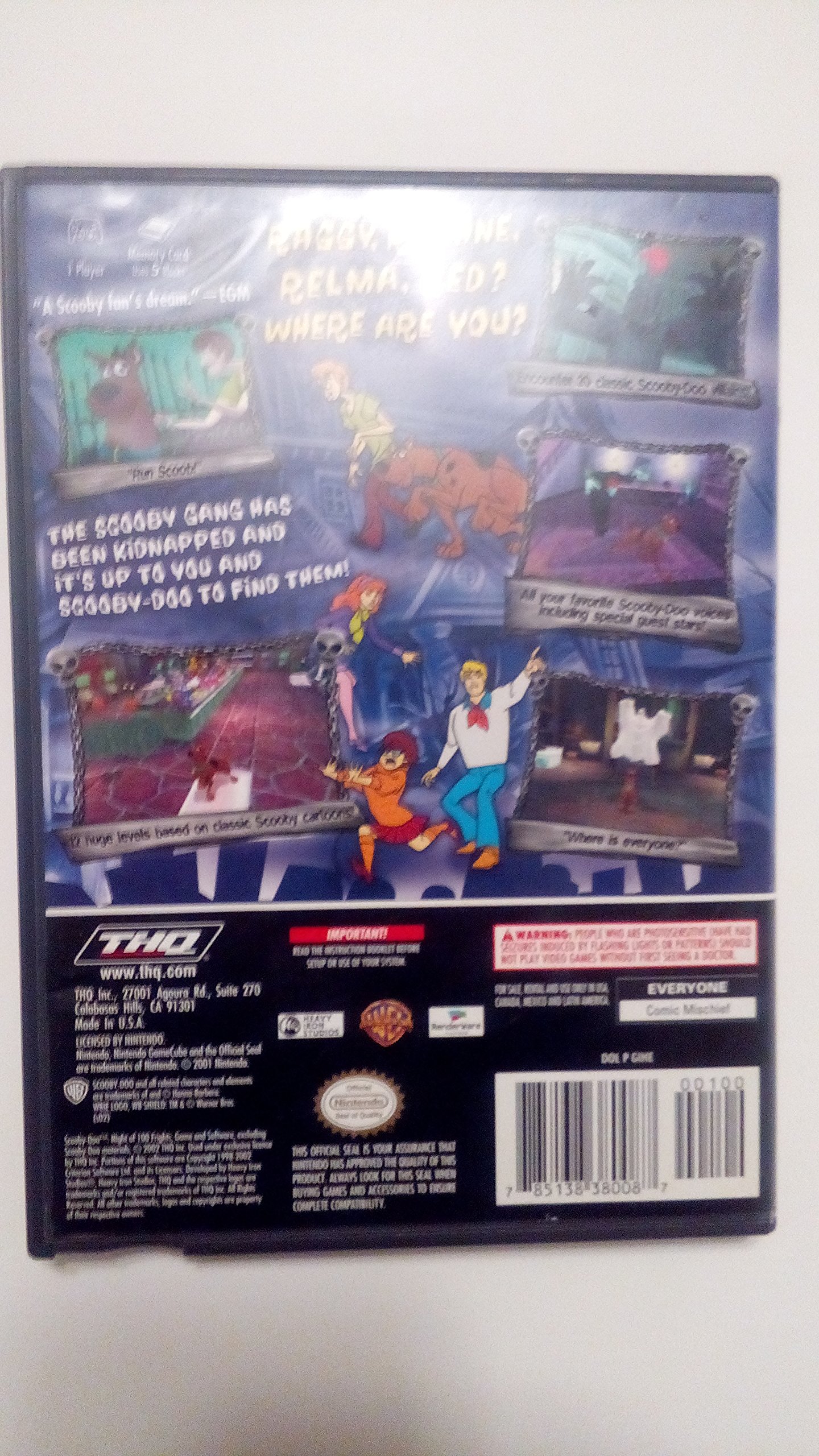 Scooby Doo: Night of 100 Frights - Gamecube