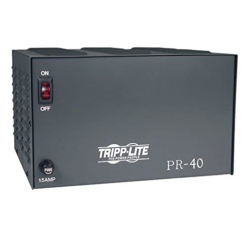 Tripp Lite PR40 DC Power Supply 40A 120V AC Input to 13.8 DC Output TAA GSA