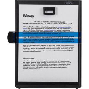 Fellowes Kopy-Aid Black Letter Copyholder (11053), 11.4" x 10.6" x 8.4"