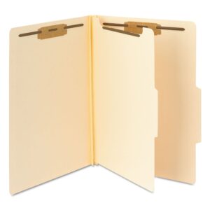 Smead Classification File Folder, 1 Divider, 2" Expansion, 2/5-Cut Tab, Legal Size, Manila, 10 per Box (18700)