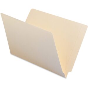 Smead End Tab File Folder, Shelf-Master® Reinforced Straight-Cut Tab, Legal Size, Manila, 100 per Box (27110)