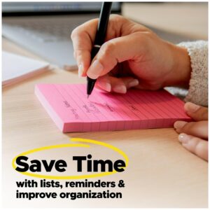 Post-it Pop-up Notes 3x3 in, 6 Pads, America's’s #1 Favorite Sticky Notes, Canary Yellow, Clean Removal, Recyclable (R330-YW6PK)