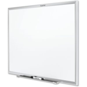 Quartet Whiteboard, Non-Magnetic Dry Erase White Board, 8' x 4', Total Erase, Silver Aluminum Frame (S538)