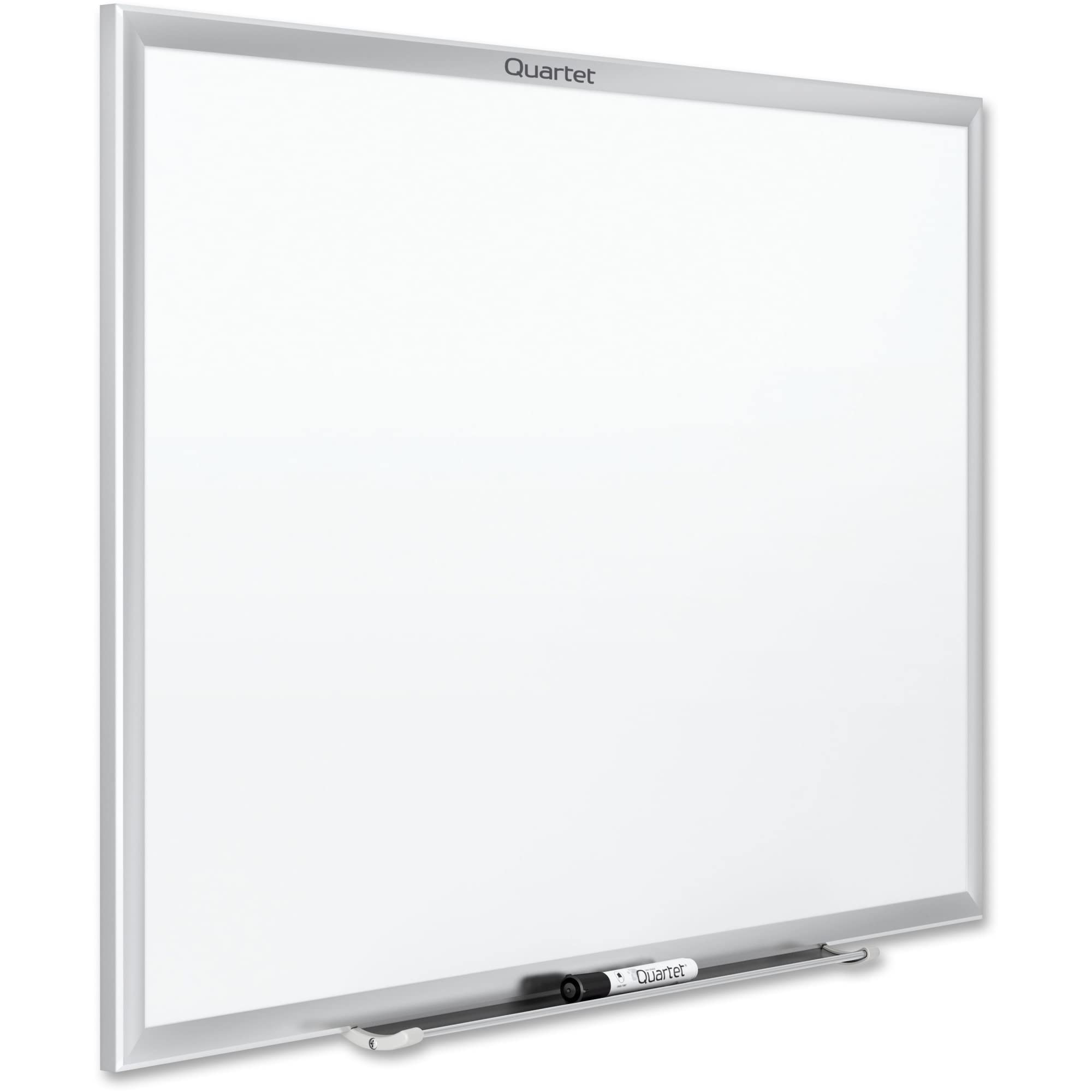 Quartet Whiteboard, Non-Magnetic Dry Erase White Board, 8' x 4', Total Erase, Silver Aluminum Frame (S538)