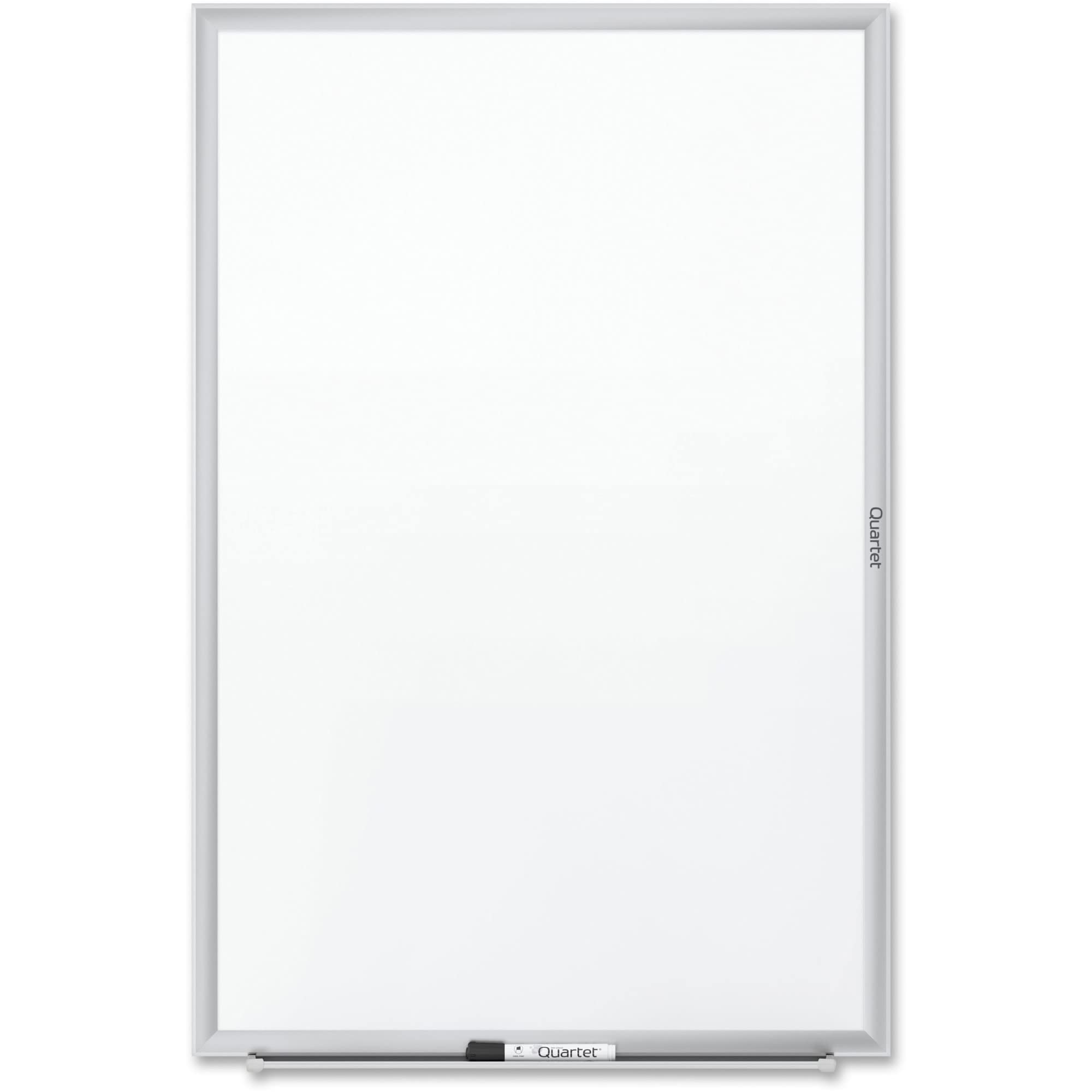 Quartet Whiteboard, Non-Magnetic Dry Erase White Board, 8' x 4', Total Erase, Silver Aluminum Frame (S538)