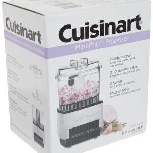 Cuisinart Mini PREP Food Processor Custom, 2.63 Cup, Silver