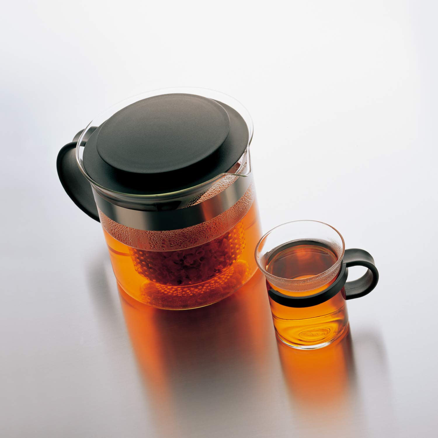 Bodum Bistro Nouveau Tea Pot, 34-Ounce