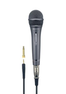 sony f-v420 uni-directional vocal microphone with gold-plated mini-plug