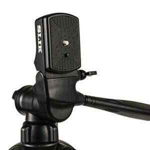 SLIK U8000 Tripod with 3-Way, Pan-and-Tilt Head,Silver