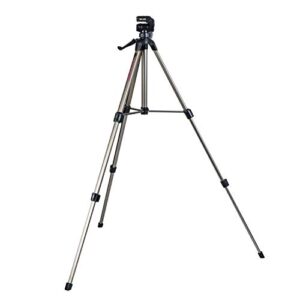 SLIK U8000 Tripod with 3-Way, Pan-and-Tilt Head,Silver