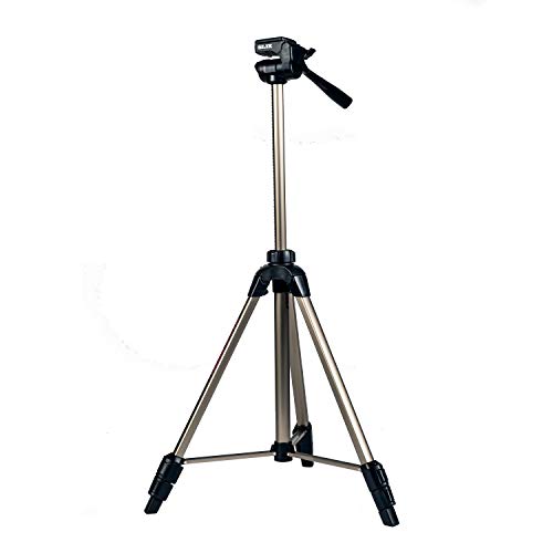 SLIK U8000 Tripod with 3-Way, Pan-and-Tilt Head,Silver