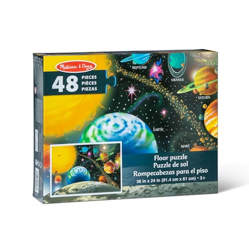 Melissa & Doug Solar System Floor Puzzle (48 pcs, 2 x 3 Feet) - FSC Certified