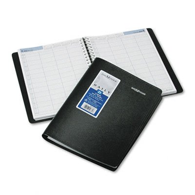 At-A-Glance(R) DayMinder(R) 4-Person Daily Group 2004 Appointment Book, 7 7/8in. x 11in., Black