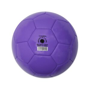 Champion Sports Extreme Series Soccer Ball, Size 4 - Youth League, All Weather, Soft Touch, Maximum Air Retention - Kick Balls for Kids 8-12 - Competitive and Recreational Futbol Games, Purple