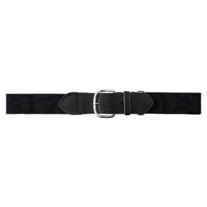 champion sports baseball/softball uniform belt - comfort stretch fit uniform belt - durable syntex tab - youth: 18"-32" - black