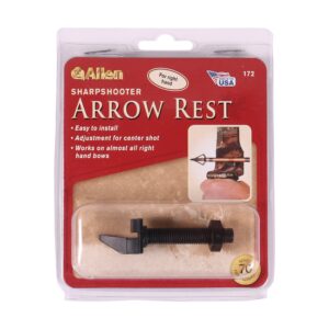 allen company sharpshooter arrow rest, right hand, black