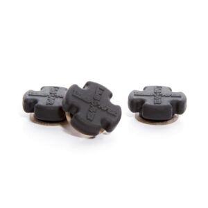 limbsaver mini ultraquad dampeners, black, 3-pack