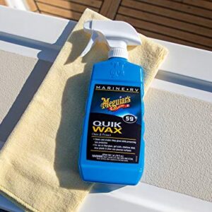 Meguiar's M5916 Marine/RV Quik Wax Clean & Protect - 16 Oz Bottle