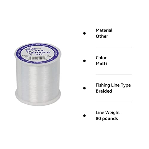 Sea Striker Monofilament Fishing Line 80 Pound Test