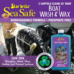 STAR BRITE Sea Safe Wash/Wax - 32 OZ (089737P)