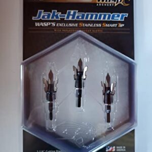 Wasp Jak-Hammer 75 SST 1-1/4" Cutting Diameter Broadhead