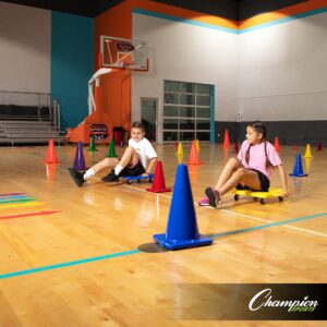 Champion Sports unisex adult child mens womens TC9 sports cones, Orange, 15-Inch US