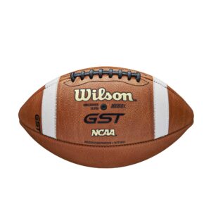 WILSON Sporting Goods GST Game Football - Official Size, (WTF1003B)