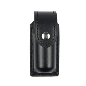 safariland duty gear mk3 chrome snap oc pepper spray holder (plain black), 38-4-2