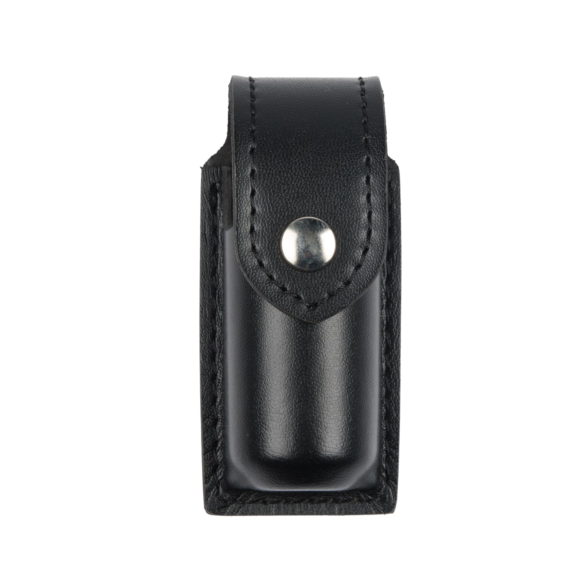 Safariland Duty Gear MK3 Chrome Snap OC Pepper Spray Holder (Plain Black), 38-4-2