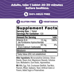 Natrol Melatonin Tablets- 3mg, 120 Count