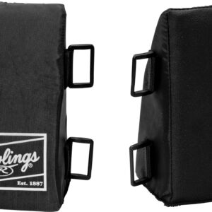 Rawlings | Catcher's Knee Savers | Baseball/Softball | Youth | Black