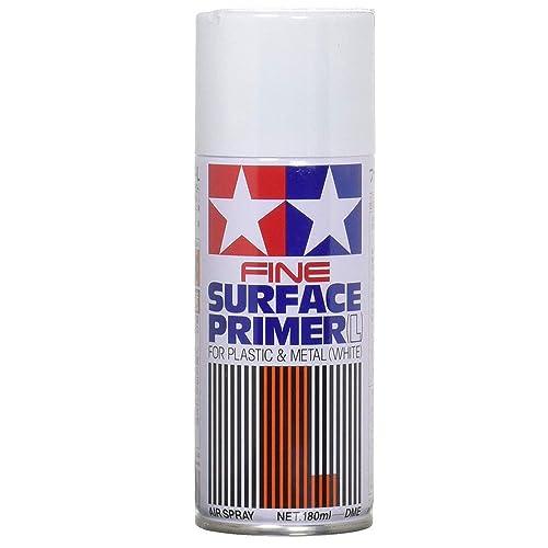 Tamiya America, Inc Primer White 180ml, TAM87044