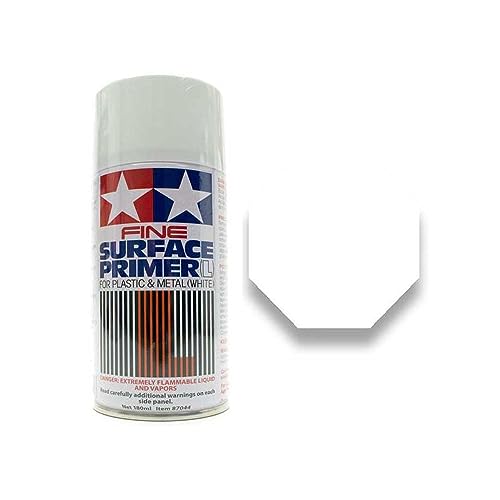 Tamiya America, Inc Primer White 180ml, TAM87044