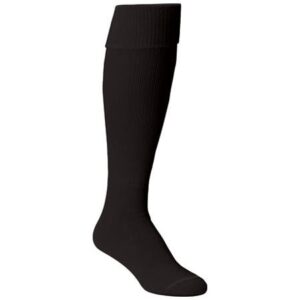 Twin City Team Sock Solid Adult Shoe Size 6-9 Black