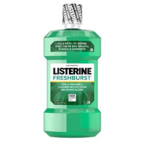 listerine antiseptic mouthwash, freshburst 1.5 liter