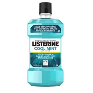 listerine antiseptic mouthwash, cool mint, 1.5 l