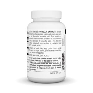 Source Naturals Boswellia Extract 243 mg Dietary Supplement* - 100 Tablets