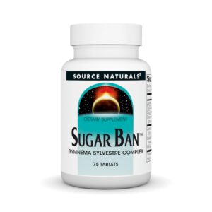 source naturals sugar ban gymnema sylvestre complex, 75 tablets